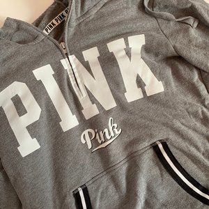 PINK Women's Hoodie - Grey